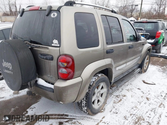 2006 Jeep Liberty Limited with VIN 1J4GL58K86W238011, listed as a IAAI auction lot 41612952 with 161,705 mi miles. Bid and sale history available at carsss.com. Image 4.