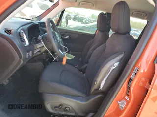 2018 Jeep Renegade Latitude with VIN ZACCJABB6JPJ26712, listed as a Copart auction lot 52112045 with 135,684 mi miles and Salvage Title. Bid and sale history available at carsss.com. Image 7.