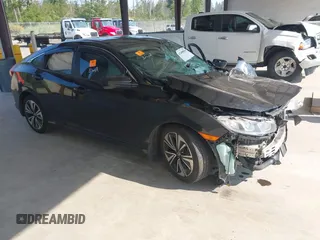 2016 Honda Civic EX-L z VIN 2HGFC1F76GH650308, wystawiony jako IAAI lot #42408661 z przebiegiem Nie podano mil oraz . Historia ofert i sprzedaży dostępna na DreamBid. Obrazek 1.
