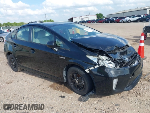 2015 Toyota Prius Four with VIN JTDKN3DU7F0457437, listed as a IAAI auction lot 41936602 with Not Provided miles. Bid and sale history available at carsss.com. Image 1.