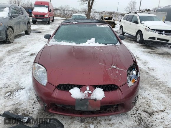 2007 Mitsubishi Eclipse GS with VIN 4A3AL25F47E061575, listed as a Copart auction lot 47517875 with 171,747 mi miles and Salvage Title. Bid and sale history available at DreamBid. Image 5.