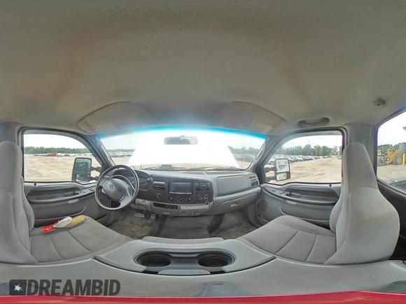 2006 Ford F-250 XL with VIN 1FTSF21P26EC88596, listed as a Copart auction lot 58849395 with 192,961 mi miles and Salvage title. Bid and sale history available at DreamBid. Image 14.