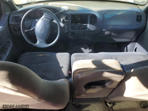 2001 Ford F-150 SuperCrew XLT with VIN 1FTRW07L11KD63578, listed as a Copart auction lot 86533574 with 0 mi miles and Clean Title. Bid and sale history available at carsss.com. Image 8.
