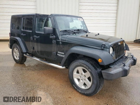 2012 Jeep Wrangler Unlimited Sport z VIN 1C4BJWDG3CL181596, wystawiony jako Copart lot #57940655 z przebiegiem 168 882 mil mil oraz Czysty tytuł • Clean title. Historia ofert i sprzedaży dostępna na DreamBid. Obrazek 4.