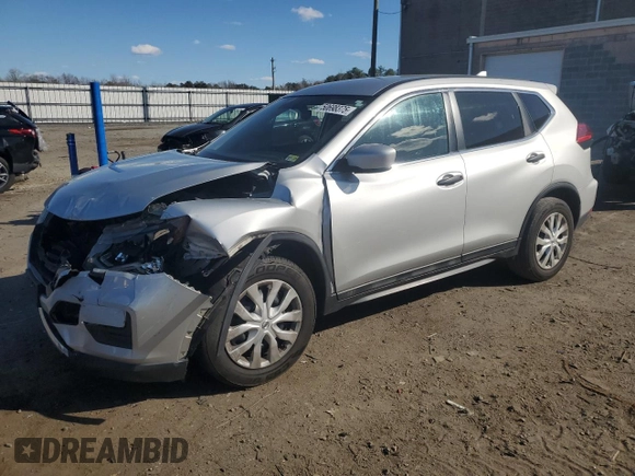 2017 Nissan Rogue S with VIN 5N1AT2MN2HC825475, listed as a Copart auction lot 50698375 with 92,083 mi miles and Salvage Title. Bid and sale history available at DreamBid. Image 1.