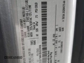 2021 Ford Transit with VIN 1FDBR1CG7MKB02589, listed as a Copart auction lot 88372545 with Not provided miles and Salvage title. Bid and sale history available at DreamBid. Image 12.
