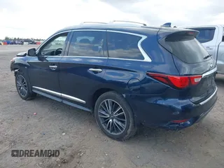 2017 Infiniti QX60 with VIN 5N1DL0MM3HC504232, listed as a IAAI auction lot 41940671 with 156,488 mi miles and . Bid and sale history available at DreamBid. Image 3.