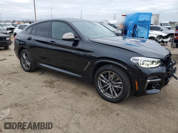 2020 BMW X4 M40i z VIN 5UX2V5C01L9D35126, wystawiony jako Copart lot #87261374 z przebiegiem 56 904 mil mil oraz Czysty tytuł • Clean title. Historia ofert i sprzedaży dostępna na DreamBid. Obrazek 4.