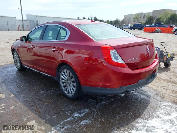 2013 Lincoln MKS with VIN 1LNHL9DK2DG610615, listed as a IAAI auction lot 41848247 with 46,832 mi miles. Bid and sale history available at carsss.com. Image 3.