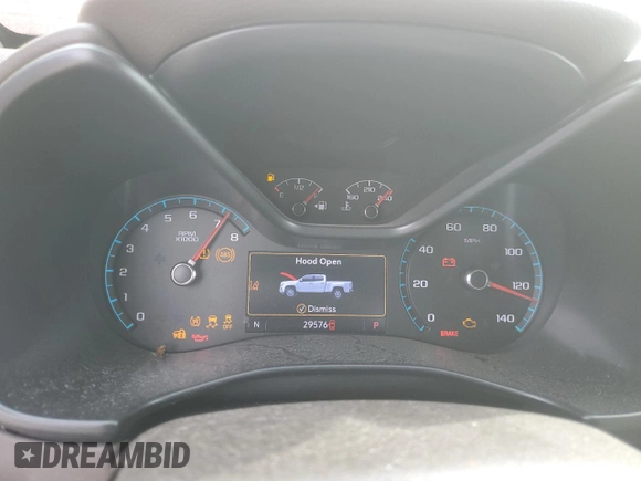 2019 GMC Canyon 4WD SLT with VIN 1GTG6DEN0K1324586, listed as a Copart auction lot 51541505 with 29,576 mi miles and Salvage title. Bid and sale history available at DreamBid. Image 9.
