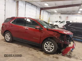 2019 Chevrolet Equinox LT with VIN 2GNAXUEV2K6112697, listed as a IAAI auction lot 41722945 with 108,676 mi miles and . Bid and sale history available at DreamBid. Image 1.