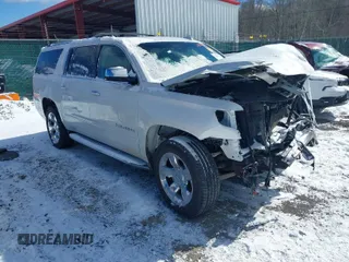 2016 Chevrolet Suburban LTZ with VIN 1GNSKJKC6GR240649, listed as a IAAI auction lot 41527306 with 181,254 mi miles. Bid and sale history available at carsss.com. Image 1.