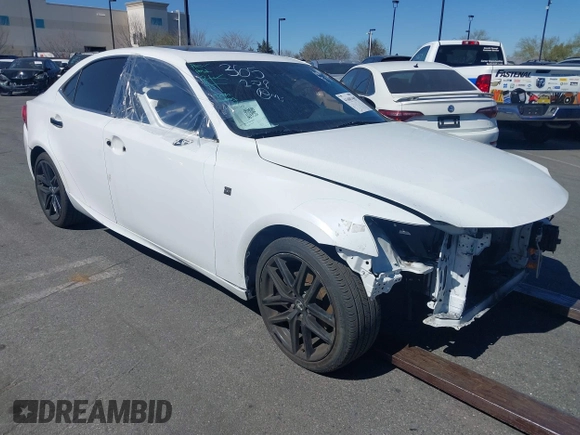 2015 Lexus IS 250 with VIN JTHBF1D23F5069302, listed as a IAAI auction lot 41601465 with 64,355 mi miles and . Bid and sale history available at DreamBid. Image 1.