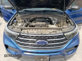 2020 Ford Explorer XLT with VIN 1FMSK7DH5LGA91205, listed as a Copart auction lot 51315595 with 122,662 mi miles and Salvage Title. Bid and sale history available at carsss.com. Image 12.