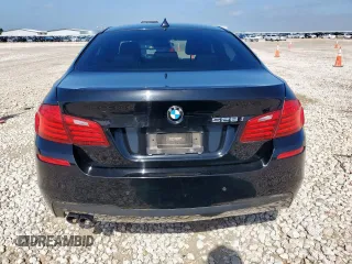 2015 BMW 5 Series 528i with VIN WBA5A5C59FD520199, listed as a Copart auction lot 59214725 with 116,914 mi miles and Salvage title. Bid and sale history available at DreamBid. Image 6.