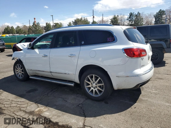 2016 Buick Enclave Leather with VIN 5GAKVBKD9GJ104109, listed as a Copart auction lot 51680945 with 136,079 mi miles and Salvage Title. Bid and sale history available at carsss.com. Image 2.