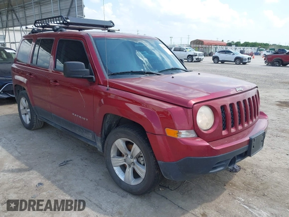 2014 Jeep Patriot Latitude z VIN 1C4NJPFB1ED859456, wystawiony jako IAAI lot #42471828 z przebiegiem 66 233 mil mil oraz . Historia ofert i sprzedaży dostępna na DreamBid. Obrazek 1.