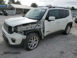 2020 Jeep Renegade Latitude with VIN ZACNJABBXLPL94013, listed as a Copart auction lot 49585995 with 87,659 mi miles and Salvage Title. Bid and sale history available at DreamBid. Image 1.