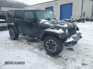 2016 Jeep Wrangler Unlimited Rubicon Hard Rock with VIN 1C4HJWFG4GL118388, listed as a Copart auction lot 45810545 with 97,217 mi miles and Salvage Title. Bid and sale history available at carsss.com. Image 4.