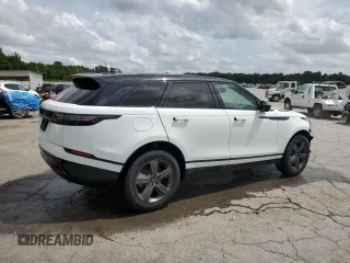 2025 Land Rover Range Rover Velar Dynamic SE with VIN SALYL2EX3SA393252, listed as a Copart auction lot 60701875 with 3,403 mi miles and Salvage title. Bid and sale history available at DreamBid. Image 3.
