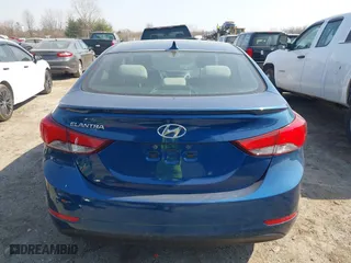 2014 Hyundai Elantra SE with VIN KMHDH4AEXEU044207, listed as a IAAI auction lot 41793567 with 85,102 mi miles. Bid and sale history available at carsss.com. Image 16.