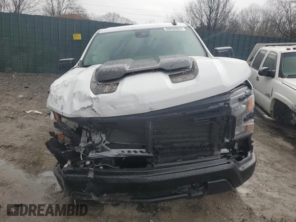 2024 Chevrolet Silverado 1500 Custom Trail Boss with VIN 3GCUDCEDXRG440495, listed as a Copart auction lot 86834844 with 4,136 mi miles and Salvage Title. Bid and sale history available at carsss.com. Image 5.