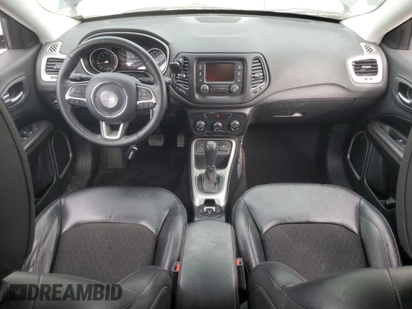 2018 Jeep Compass Latitude with VIN 3C4NJCBB3JT420682, listed as a Copart auction lot 43752585 with 66,360 mi miles and Salvage title. Bid and sale history available at DreamBid. Image 8.