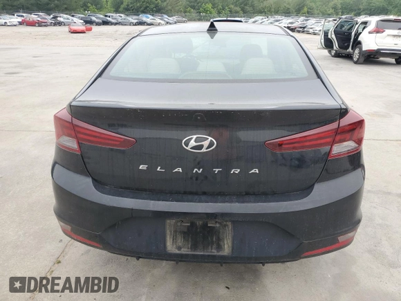 2020 Hyundai Elantra SEL z VIN 5NPD84LF0LH533524, wystawiony jako Copart lot #54191325 z przebiegiem 105 934 mil mil oraz Szkoda całkowita • Salvage title. Historia ofert i sprzedaży dostępna na DreamBid. Obrazek 6.