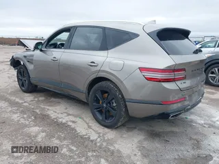 2021 Genesis GV80 with VIN KMUHCESC2MU054572, listed as a IAAI auction lot 41570653 with 62,116 mi miles and . Bid and sale history available at DreamBid. Image 3.
