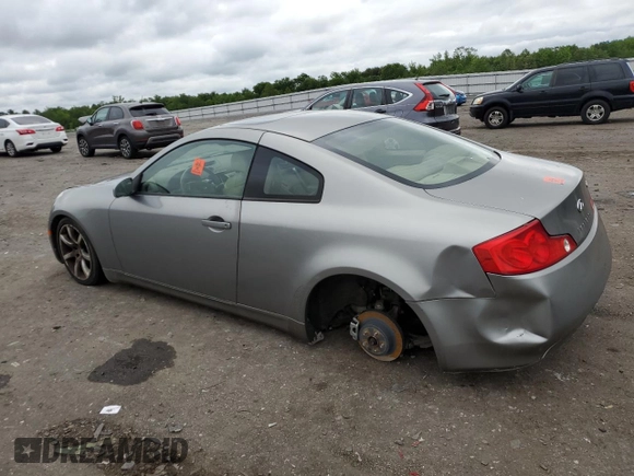 2003 Infiniti G35 w/Leather z VIN JNKCV54E53M201132, wystawiony jako Copart lot #56076775 z przebiegiem 174 657 mil mil oraz Szkoda całkowita • Salvage title. Historia ofert i sprzedaży dostępna na DreamBid. Obrazek 2.