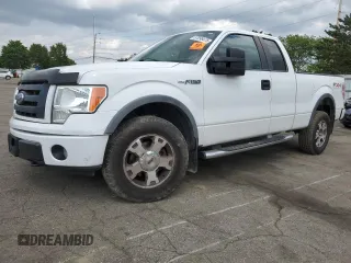 2009 Ford F-150 XL with VIN 1FTPX14V19FA72390, listed as a Copart auction lot 57098475 with 200,375 mi miles and Salvage title. Bid and sale history available at DreamBid. Image 1.