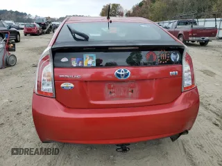 2012 Toyota Prius One with VIN JTDKN3DUXC5481729, listed as a Copart auction lot 81663884 with 88,696 mi miles and Salvage Title. Bid and sale history available at DreamBid. Image 6.
