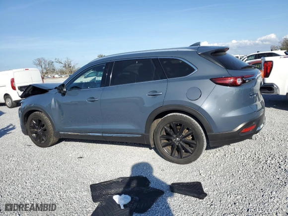 2021 Mazda CX-9 Grand Touring with VIN JM3TCADY1M0517525, listed as a Copart auction lot 43868965 with 123,602 mi miles and Salvage Title. Bid and sale history available at carsss.com. Image 2.
