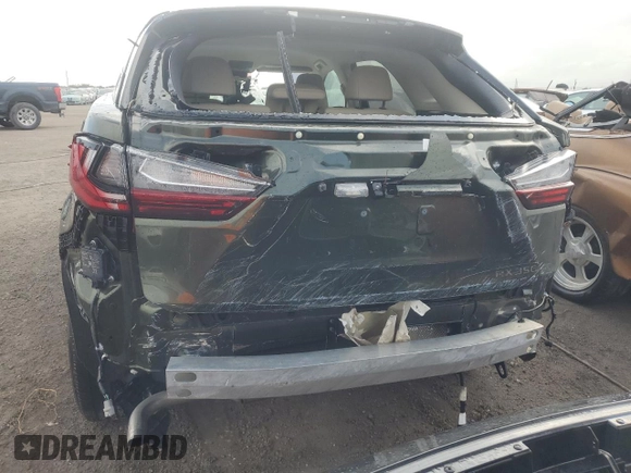 2021 Lexus RX 350 with VIN 2T2AZMAA2MC210874, listed as a Copart auction lot 76961874 with Not provided miles and Non repairable. Bid and sale history available at DreamBid. Image 6.