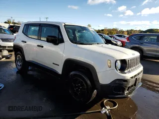 2018 Jeep Renegade Sport with VIN ZACCJBAH0JPJ05799, listed as a Copart auction lot 74072224 with 64,297 mi miles and Salvage title. Bid and sale history available at DreamBid. Image 4.
