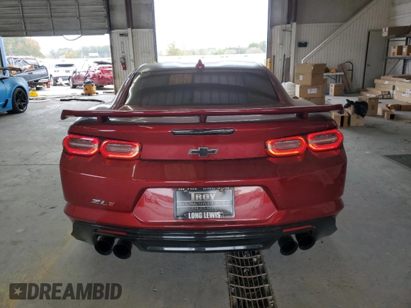 2021 Chevrolet Camaro ZL1 with VIN 1G1FK1R69M0140239, listed as a Copart auction lot 78714864 with 28,416 mi miles and Salvage Title. Bid and sale history available at carsss.com. Image 6.