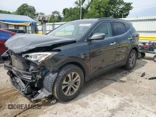 2014 Hyundai Santa Fe with VIN 5XYZU3LBXEG193009, listed as a Copart auction lot 60458575 with 151,230 mi miles and Salvage title. Bid and sale history available at DreamBid. Image 1.