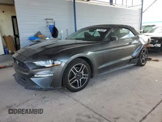 2018 Ford Mustang EcoBoost Premium with VIN 1FATP8UH9J5129484, listed as a Copart auction lot 71384364 with 100,685 mi miles and Salvage title. Bid and sale history available at DreamBid. Image 1.
