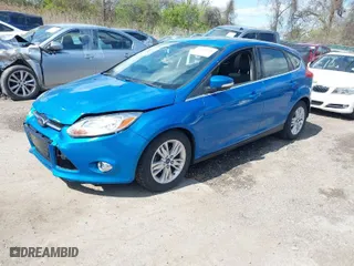 2012 Ford Focus SEL with VIN 1FAHP3M2XCL433751, listed as a IAAI auction lot 42055131 with 90,114 mi miles. Bid and sale history available at carsss.com. Image 2.