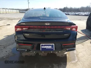 2021 Kia K5 GT-Line with VIN 5XXG64J22MG080264, listed as a Copart auction lot 48386005 with 20,684 mi miles and Salvage Title. Bid and sale history available at carsss.com. Image 6.