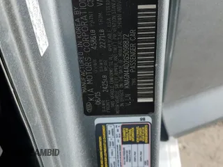 2016 Kia Optima Hybrid EX with VIN KNAGN4AD2G5098872, listed as a Copart auction lot 43930105 with 0 mi miles and Salvage Title. Bid and sale history available at carsss.com. Image 12.