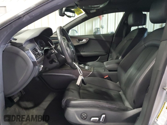 2018 Audi A7 Prestige with VIN WAU23AFC2JN051721, listed as a Copart auction lot 48557544 with 77,190 mi miles and Salvage Title. Bid and sale history available at carsss.com. Image 7.