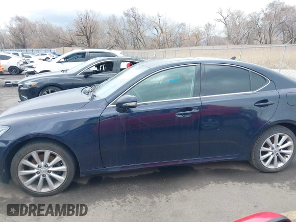 2009 Lexus IS with VIN JTHCK262495034890, listed as a IAAI auction lot 41778120 with 191,758 mi miles. Bid and sale history available at carsss.com. Image 14.