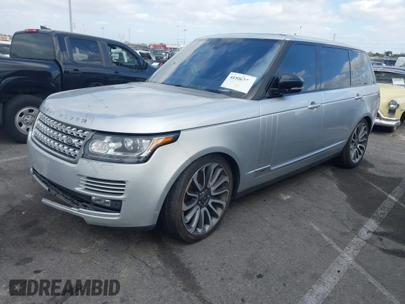 2016 Land Rover Range Rover Supercharged с VIN SALGS3EF2GA258525, выставлен на аукционе IAAI как лот 41506358 с пробегом 81 868 миль миль и . История ставок и продаж доступна на DreamBid. Изображение 17.