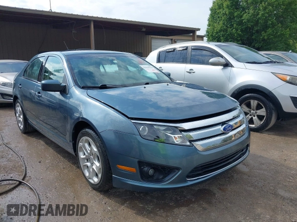 2011 Ford Fusion SE with VIN 3FAHP0HA0BR301436, listed as a IAAI auction lot 42035534 with 101,525 mi miles. Bid and sale history available at carsss.com. Image 1.