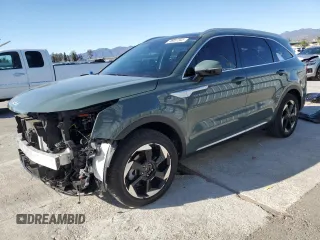 2025 Kia Sorento Hybrid EX with VIN KNDRHDJG2S5287219, listed as a Copart auction lot 49587845 with 8,859 mi miles and Salvage Title. Bid and sale history available at carsss.com. Image 1.
