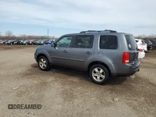 2011 Honda Pilot EX-L with VIN 5FNYF4H53BB099202, listed as a Copart auction lot 49852445 with 112,706 mi miles and Salvage Title. Bid and sale history available at DreamBid. Image 2.