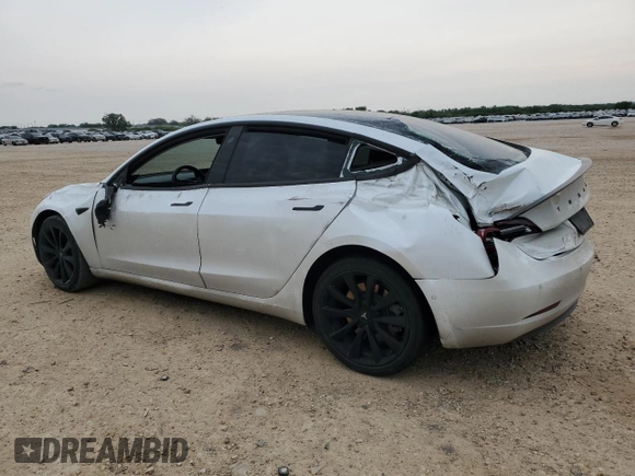 2020 Tesla Model 3 Standard Range Plus z VIN 5YJ3E1EA9LF661702, wystawiony jako Copart lot #55533725 z przebiegiem 66 286 mil mil oraz Szkoda całkowita • Salvage title. Historia ofert i sprzedaży dostępna na DreamBid. Obrazek 2.