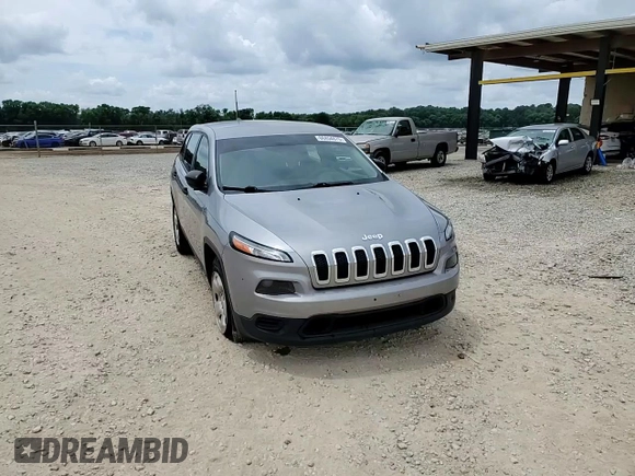 2016 Jeep Cherokee Sport with VIN 1C4PJLAB0GW106601, listed as a Copart auction lot 60854675 with 58,557 mi miles and Salvage title. Bid and sale history available at DreamBid. Image 14.