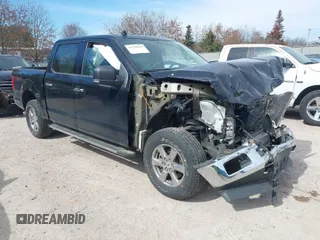 2020 Ford F-150 XL with VIN 1FTEW1EP7LFA84691, listed as a IAAI auction lot 41794115 with 45,061 mi miles. Bid and sale history available at carsss.com. Image 1.